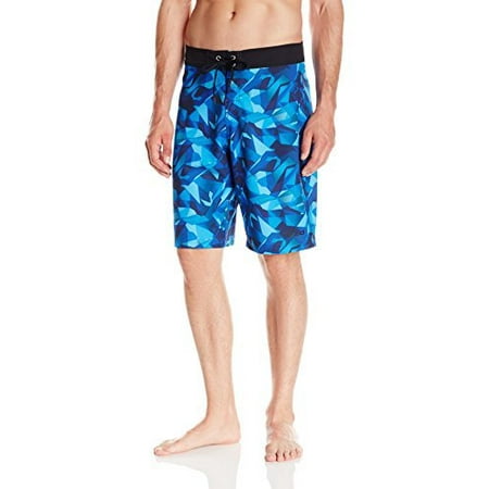 ASICS Men's Pierside Board Shorts, Navy/Black, Size 36