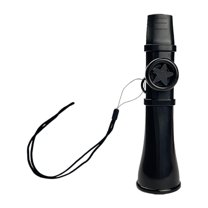 colcolo Kazoo Party Favors Portable Professional Lightweight Color Kazoo Guitar Kids Black