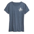 thumbnail image 2 of Star Trek - Starfleet Academy Letterman - Women's Short Sleeve Graphic T-Shirt, 2 of 5