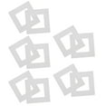 thumbnail image 4 of KAKOWELY Picture Mats for Frames 10Pcs White Square for Artworks and Photos, 4 of 8
