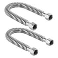 thumbnail image 1 of VEVOR Water Heater Kit, 18 Inch Length Water Heater Flex Connector, Waters Heaters Installation Kit with 3/4" FIP x 3/4" FIP Inlet & Outlet Connection for Bathroom, Kitchen, Laundry Room, Boiler Room, 1 of 9