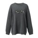 thumbnail image 1 of Blusa holgada de manga larga con estampado de otoño a la moda de Halloween para mujer, jersey informal de cuello redondo, Tops, sudadera Fridja  bvmnju6891, 1 of 5