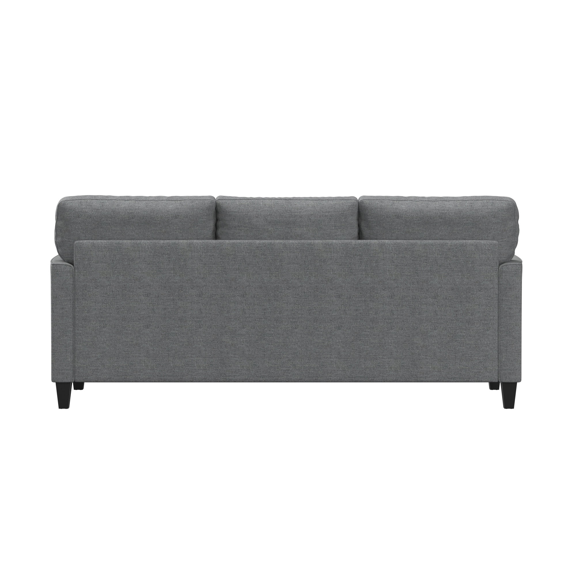 Mainstays Kensington 80" 3 Seat Classic Modern Couch, Gray
