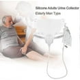 thumbnail image 5 of Colector de orina de silicona, 3 tipos, con 2 bolsas de sonda urinaria para hombres mayores, Lucky B, 5 of 5