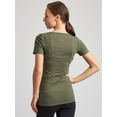 thumbnail image 5 of Kalon Women 4-Pack V-Neck T-Shirt Base Layer, 5 of 6