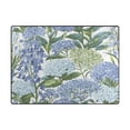thumbnail image 5 of Yayeee Area Rugs for Living Room 6.7'x4.8' Non Slip Washable Bedroom Floor Carpet, Vibrant Hydrangeas Pattern, 5 of 5