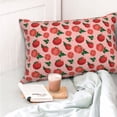thumbnail image 4 of Salouo Tomatoes Pattern Pillow Cases,1PC Pillow Covers with Envelope Closure Decorative Pillow Case for Bed Couch,Pillows Not Included-20"x30", 4 of 6