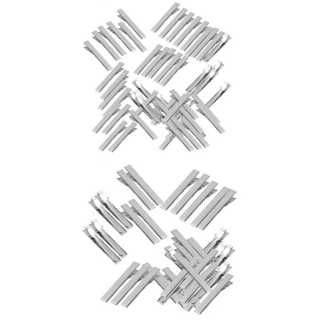 3x50 piezas de varios tamaños, , pasadores individuales, pinzas de cabellero de de metal, 32 mm Hugo Pinzas de cabello