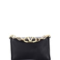 thumbnail image 1 of Pre-Owned VLogo Chain Clutch Leather Mini By Rebag, 1 of 7