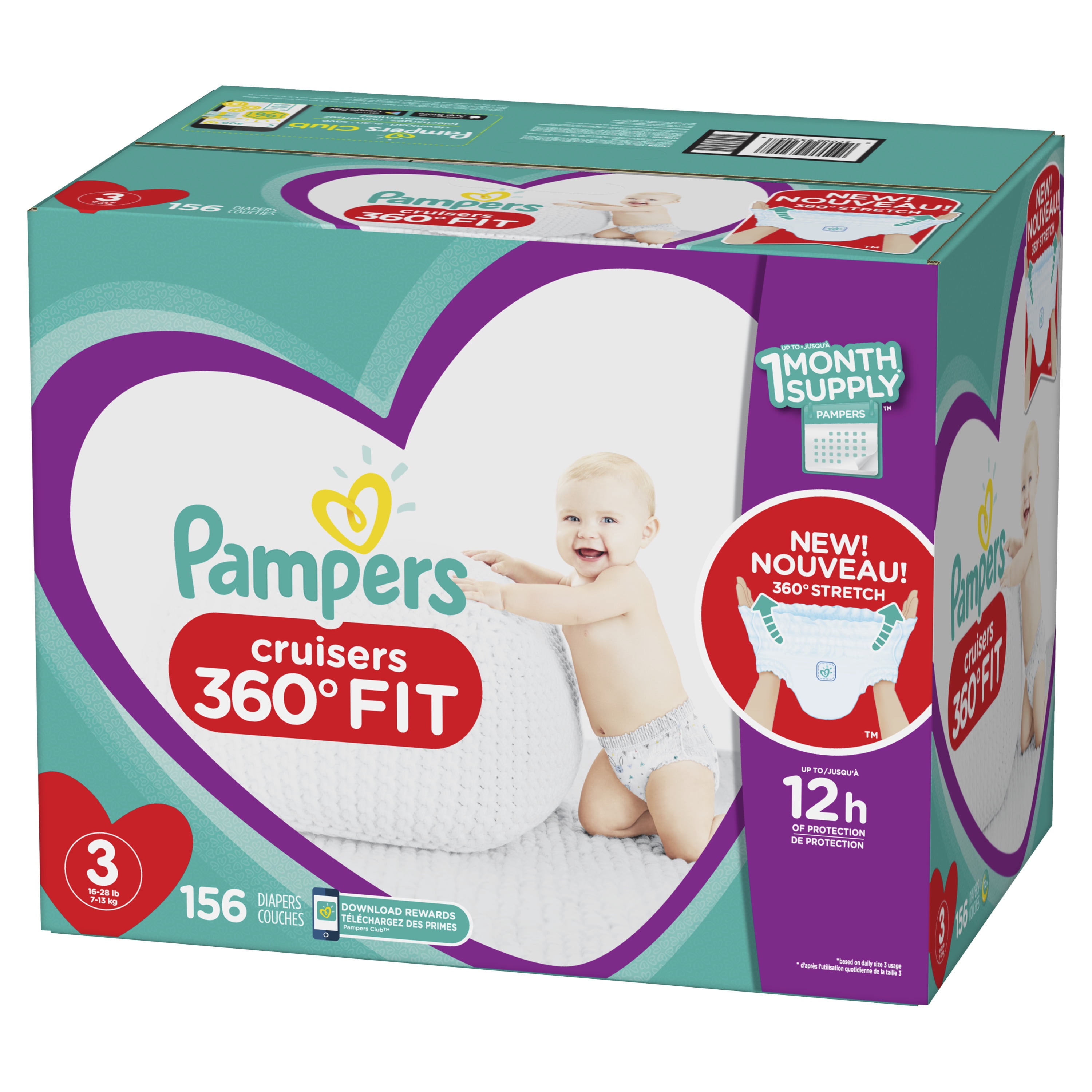 Pampers 360 Size Chart