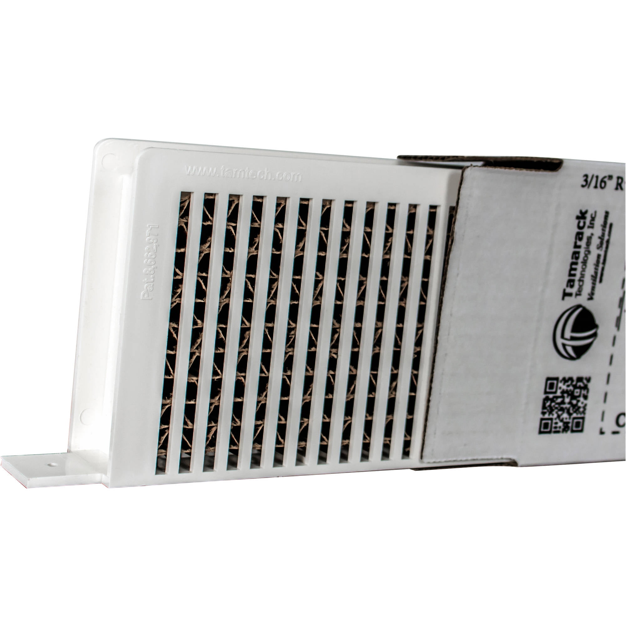 Tamarack Perfect Balance Interior Door Air Transfer Grille with Sound and Light Mitigation