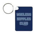 thumbnail image 3 of ThisWear Maternity Breastfeeding Awareness Useless Nipple Club Breastfeeding Humor Aluminum Rectangle Keychain, 3 of 3