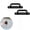 Black, variant on 2Pcs Adhesive Cabinet Handles, 3.9inch Push Pull Handles for Sliding Door, No-Drill Installation -for Kitchen Cabinets, Bathroom Vanities, Sliding Closet Doors (White, Small)