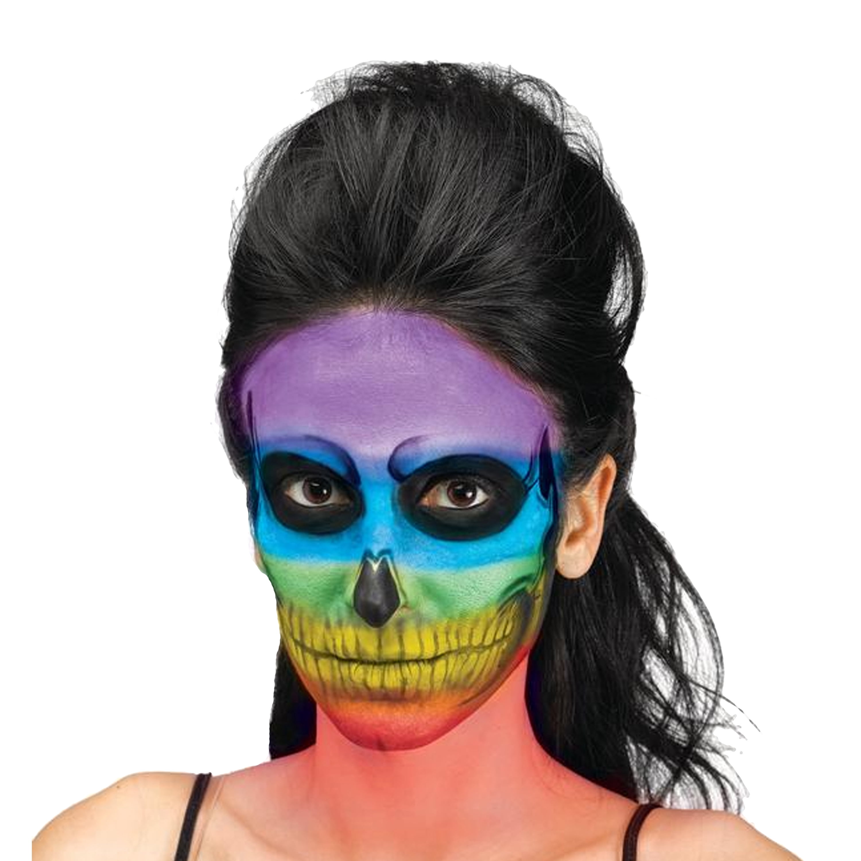 Colorful Colossal Make-up Kit, Halloween Make-up for Adults, by Fun World