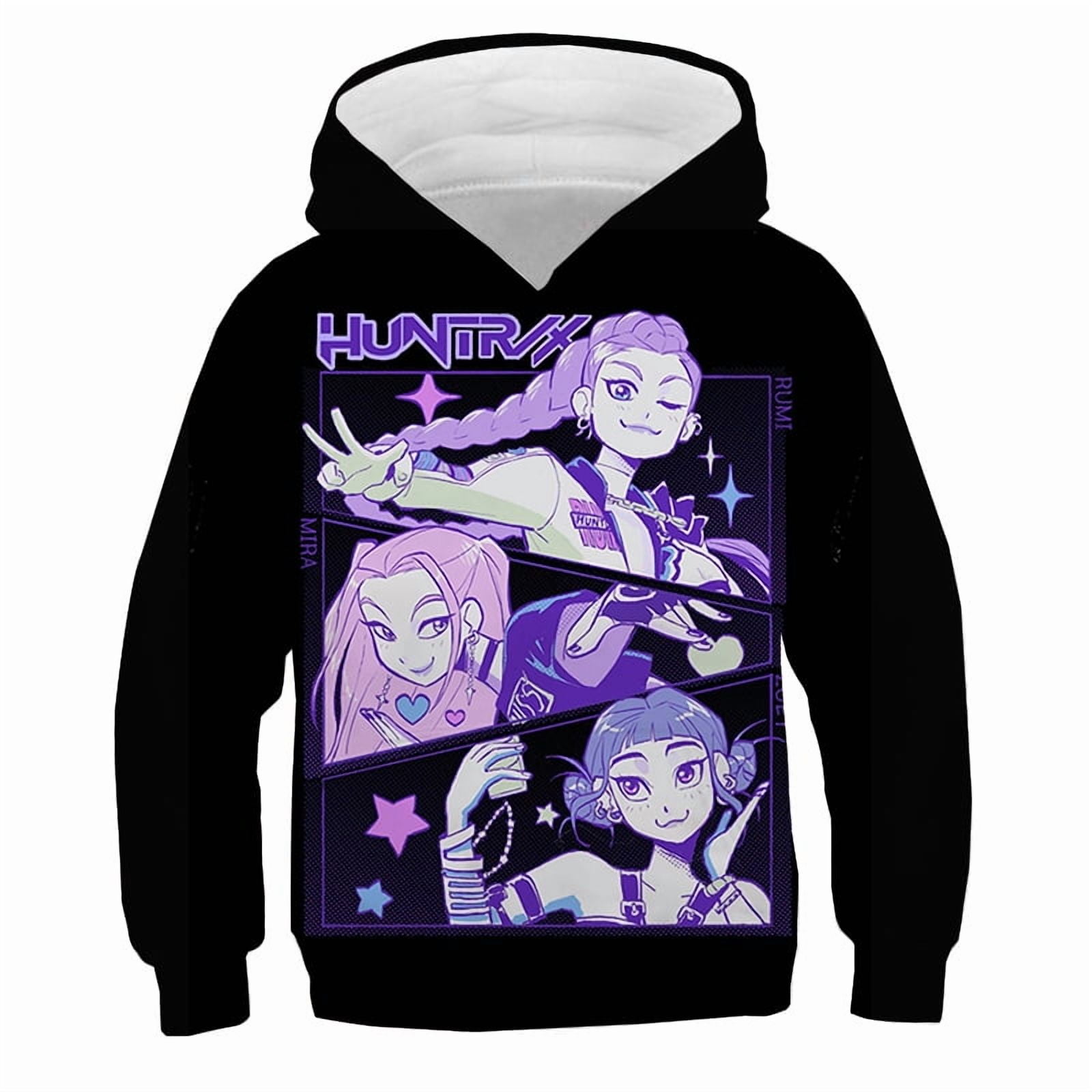 Robe Chemise Fille K-Pop D-Emon Hunters - Motif Jeu Musical, Nœud Papillon, Décontractée, 2-12 Ans