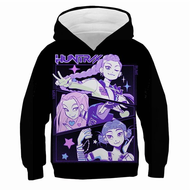 Robe Chemise Fille K-Pop D-Emon Hunters - Motif Jeu Musical, Nœud Papillon, Décontractée, 2-12 Ans