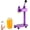 Purple, variant on Manual Can Sealer Machine for Bottles & Aluminum Cans - Adjustable Height Home & Commercial Brewing Jar Capper Tool for Beer, Juice, Coffee, Soda, Drinks Black