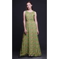 thumbnail image 2 of Bimba Robe de Soirée Sans Manches à Imprimé Floral pour Femme à Col Rond - X-Grand, 2 of 5