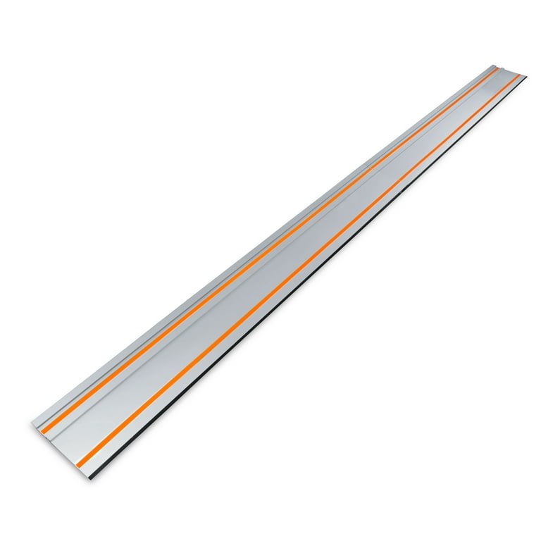 WEN 55 Inch Track Saw Track Guide Rail with Adapters 2 Pack