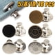 thumbnail image 2 of Botones de metal retro desmontables Sujetador a presión Pin para pantalones Jeans Botón retráctil Hebillas sin costura Ajuste perfecto Reduce la cintura Tan Jianjun unisex, 2 of 2