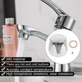 thumbnail image 4 of MasteelfCA 5PCS Faucet Head Handle Wheel Hot and Cold Faucet Handle Replacement Parts, 4 of 9