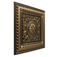thumbnail image 3 of 223 - La Scala 2 ft. x 2 ft. PVC Lay-in or Glue-up Ceiling Tile in Antique Gold (40 sq.ft / Pack) - 10 Pieces, 3 of 8