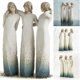 thumbnail image 3 of Three Sisters Resin Abstract Figure Sculpture Hand-Painted Resin Small Statue Craft Desktop Ornament Gift for Friends Sisters, 3 of 5