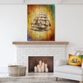 thumbnail image 4 of Design Art - Dessin de Bateau en Mouvement Coloré, 4 of 5