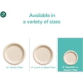 thumbnail image 3 of ECO SOUL Disposable Paper Plates, 6 in, 20 Count, 3 of 7