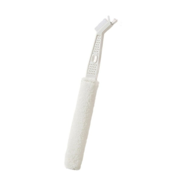 Cepillo de limpieza para persianas de aire acondicionado, herramienta para limpiar ranuras de cocina. pincel blanco