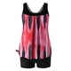thumbnail image 4 of Modesto Trajes de Baño para las Mujeres Multicolor Gradiente Impresión de Espalda Recorte, Pantalones Cortos de Cintura Alta Y Sling Top para la Playa, la Piscina Y las Vacaciones, 4 of 6
