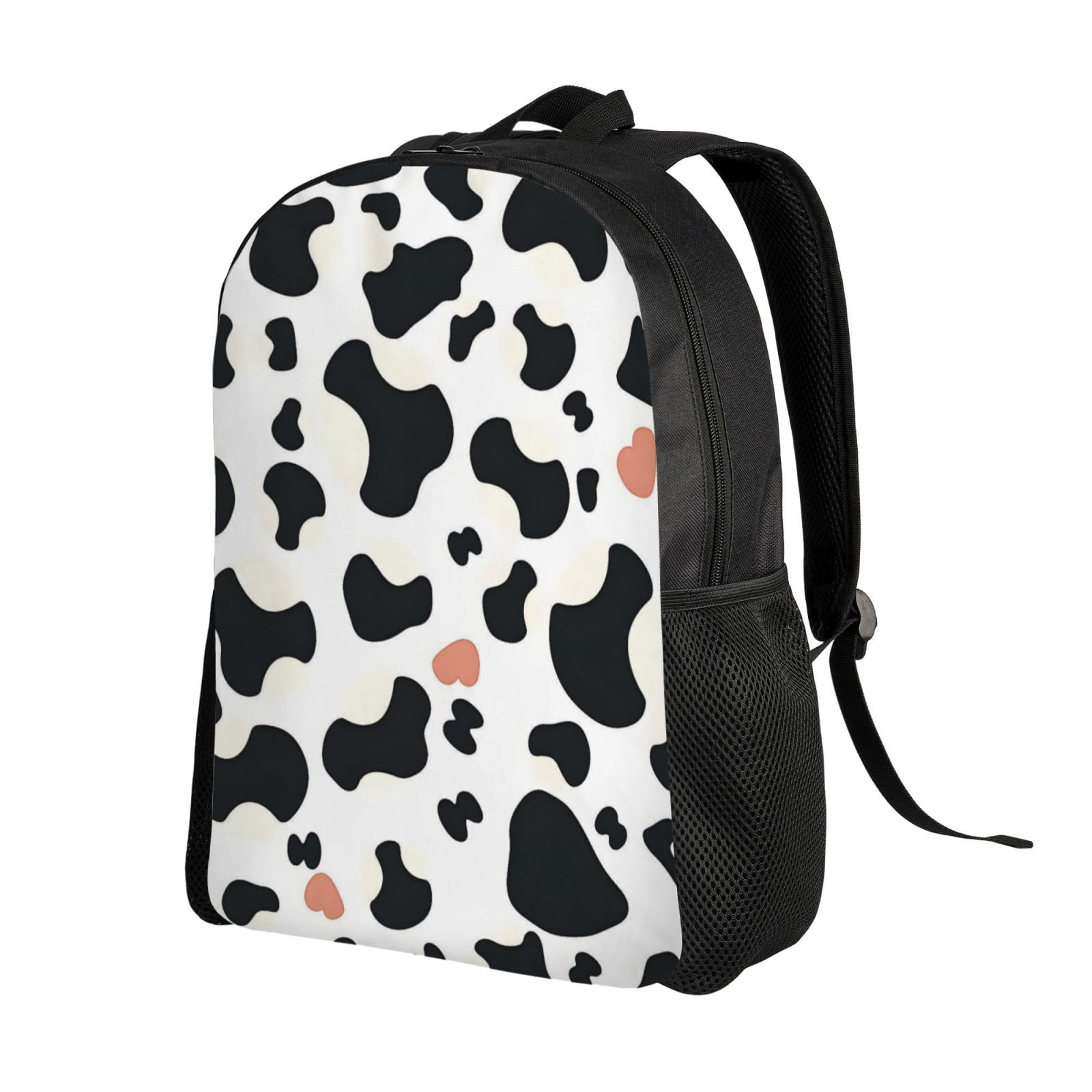 Single Side Full Backpack 16.1×11.8×4.5in Large Capacity Breathable Shoulder Belt Leisure Simple And Strong Bearing Capacity Simple Cow Print Pattern1_3