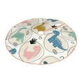thumbnail image 2 of Bingfone Christmas Tree Skirt Mat Christmas Decoration Interior 30"-Cute Dinosaurs, 2 of 8