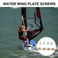 thumbnail image 2 of 4Pcs 8mm/6mm Mounting T-Nut And Screws Replacement Hydrofoil Mounting T Nut Surfboard Hydrofoil Screws Enduring, 2 of 8