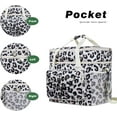 thumbnail image 5 of Soft Cooler Bag 60 Can Collapsible Insulated Sided Cooler Large Leakproof Camping Cooler Picnic Waterproof Beach Cooler Meal Prep Bag Portable Travel Cooler for Shopping,Kayaking,Road Trips,Car, 5 of 6