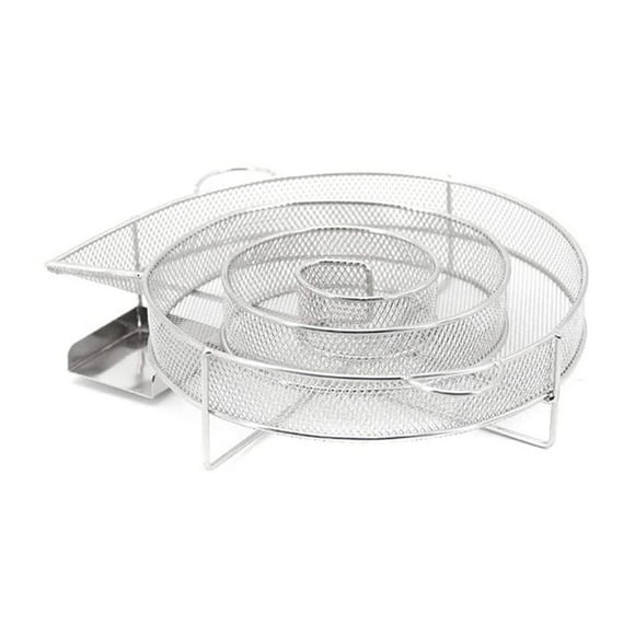 Generador De Humo Frío Para Parrilla De Barbacoa, Caja Para Fumar Con Astillas De Madera, Polvo De Madera, Ahumado En Caliente Y Frío, Carne De Salmón, Herramientas Para Barbacoa De Acero Inoxidable Vogacara HA026190-01
