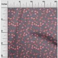 thumbnail image 2 of oneOone Polyester Spandex Red Fabric Floral Diy Clothing Quilting Fabric Print Fabric By Yard 56 Inch Wide, 2 of 5