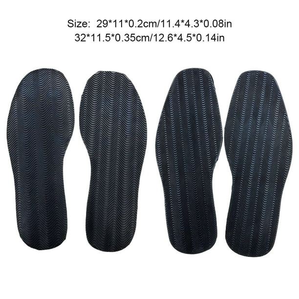 Sonew Non-slip Sole, Replacement Outsoles,1 pair Shoes Repair Rubber Soles  Wear-resistant Rubber Heels Anti-Slip Outsoles