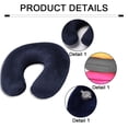 thumbnail image 4 of Funda de almohada de lactancia, funda de almohada desmontable, adecuada para madres lactantes, pasta transpirable para el cuidado del bebé, 4 of 5