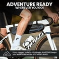 thumbnail image 3 of Signature Bike Frame Bag, Large/XL Sizing | Durable Recycled Ripstop Material, Waterproof Zippers & Customizable Design for Essentials, 3 of 4