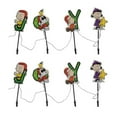 thumbnail image 1 of ProductWorks Peanuts Pre Lit Joy Christmas Lawn Pathway Markers (2 Pack), 1 of 5