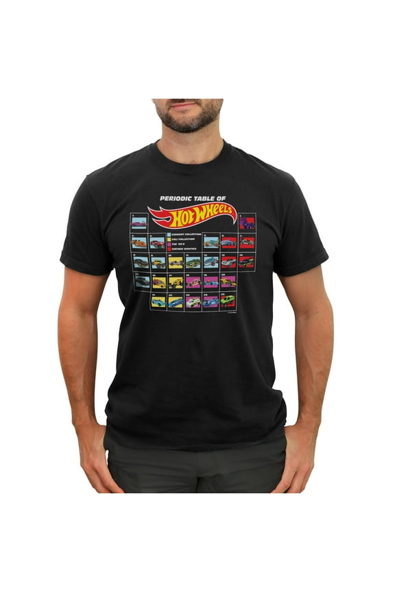 Men's Hot Wheels Periodic Table Graphic T-Shirt