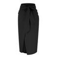 thumbnail image 6 of Sngxgn High Waist Skirt Women Mini Skirt(Black,S), 6 of 9