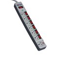 thumbnail image 2 of Tripp Lite - TLP76MSG - Tripp Lite by Eaton Eco-Surge 7-Outlet Surge Protector, 6 ft. (1.83 m) Cord, 1080 Joules, Individually-Controlled - 7 x NEMA 5-15R - 1800 VA - 1080 J - 125 V AC Input - 125 V, 2 of 5