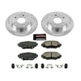 thumbnail image 3 of PowerStop Rear Z23 Evolution Sport Carbon-Fiber Ceramic Brake Pad and Drilled & Slotted Rotor Kit Fits: MAZDA Select Models K6963, 3 of 10