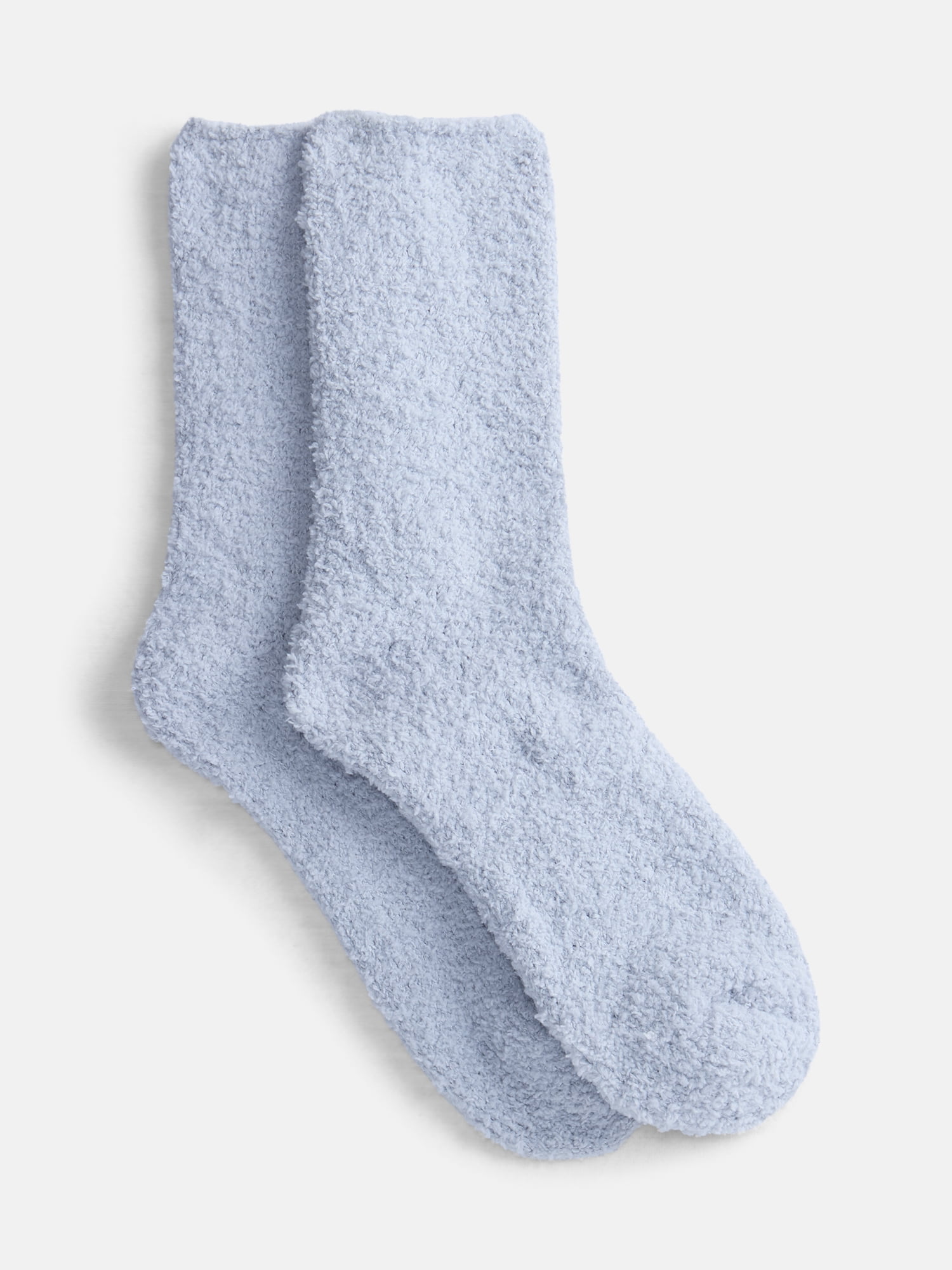Joyspun Women's Cozy Crew Socks, 6-Pack, Size 4-10