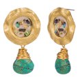 thumbnail image 1 of Womens Earrings Fashion All-match Fake Stone Stud Earrings Dangle Earrings, 1 of 9