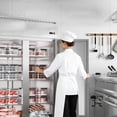 thumbnail image 3 of IdealHouse Commercial Refrigerator Reach-In 48" W Double Solid Door Stainless Steel Commercial Refrigerator 36 Cu.Ft Fan Cooling for Restuarant, Bar, Shop, Etc, 3 of 6