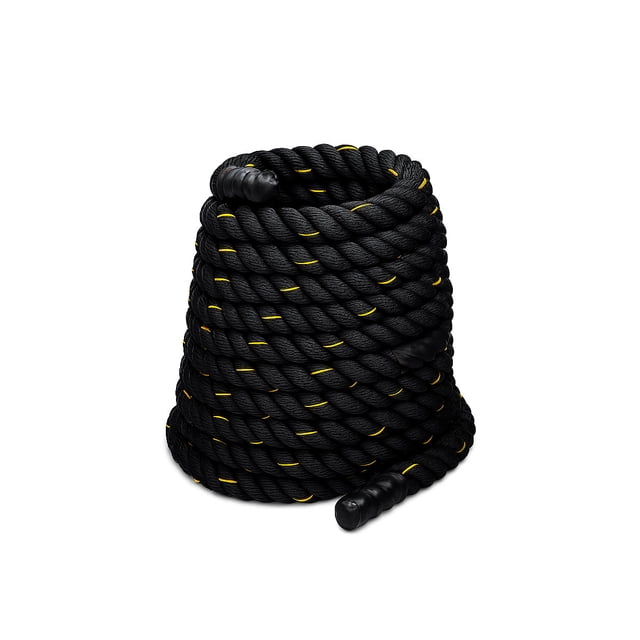 Cuerda Crossfit 9 M Bluelander, Cuerda de Entrenamiento con Ancla de Combate, Mango Antideslizante