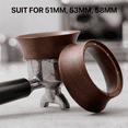 thumbnail image 4 of NEW 58mm Walnut Wood Espresso Dosing Cup - Coffee Brewing Funnel & Portafilter Ring Accessories, 4 of 4
